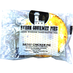 Photo of Byron Gourmet Pies Chicken Satay 220g