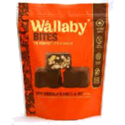 Photo of Wallaby Bites D/Choc Orng 150g