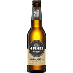 Photo of 4 Pines Draught Bottle 330ml