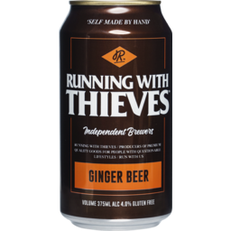 Photo of Running With Thieves Ginger Beer Can