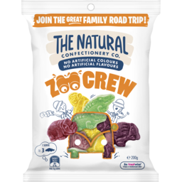 Photo of The Natural Confectionery Co. Zoo Crew 200g