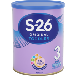 Photo of S-26 Toddler Baby/Infant Formula Original Straight Wall Can Pell Off End 900g