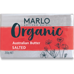 Photo of Marlo Organic Butter Salted 250gm