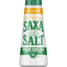 Photo of Saxa Salt Table Salt Iodised 750g