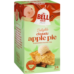 Photo of Bell Tea Bags Delights Flavoured Black Tea Classic Apple Pie 24 Pack