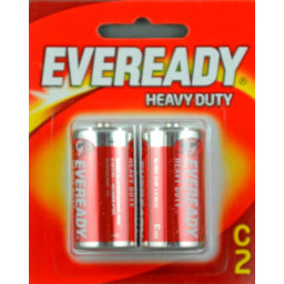 Photo of Eveready Battery Heavy Duty Red C 2pk 