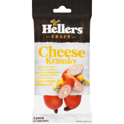 Photo of Hellers Cheese Kransky 2 Pack