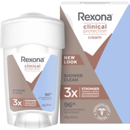Photo of Rexona Women Clinical Protection Antiperspirant Shower Clean 45ml