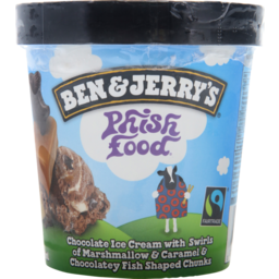 Photo of Ben & Jerry's Ice Cream Tub Choc Phish Food
