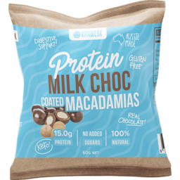 Photo of N/Sys Protein Milk Choc Macadamias