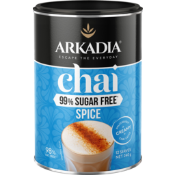 Photo of Arkadia Chai Tea Low Sugar 12 Serves 240g