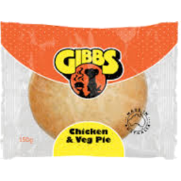 Photo of Gibbs Pie Chicken And Veg 150g