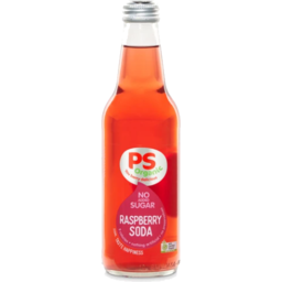 Photo of PS Organic Raspberry Soda 