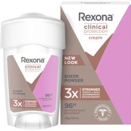 Photo of Rexona Women Clinical Protection Stress Sweat Sheer Powder