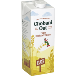 Photo of Chobani Oat Milk Plain Barista Edition 946ml