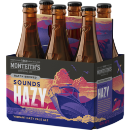 Photo of Monteith's Sounds Hazy Pale Ale Bottles