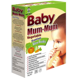 Photo of Baby Mum-Mum Rice Rusks S/Pot 36gm