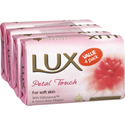 Photo of Lux Pink Petal Touch Soap 4 X 85g Value Pack