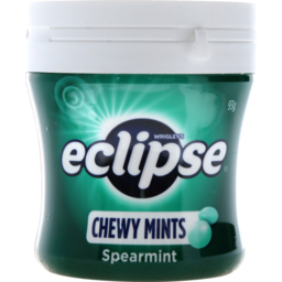 Photo of Eclipse Chewy Mint Eclipse Spearmint Flavoured Chewy Mints Bottle 93g 93g
