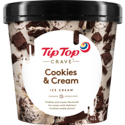 Photo of Tip Top Crave Ice Cream Cookies & Cream 1.2L
