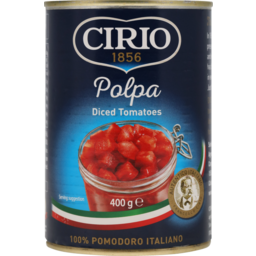Photo of Cirio Diced Tomato Polpa 400g