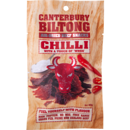 Photo of Canterbury Chilli Biltong Beef Jerky