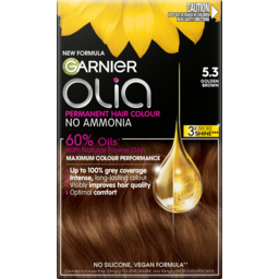 Photo of Garnier Olia Golden Brown Permanent Hair Colour Single Pack