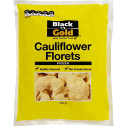Photo of Black & Gold Cauliflower Floret