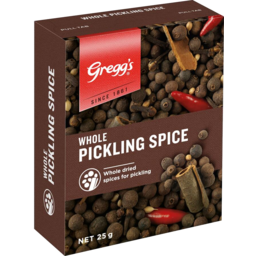 Photo of Greggs Seasoning Packet Whole Pickling Spice 25g