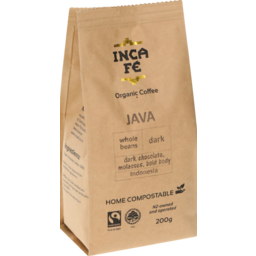 Photo of Incafé Organic Coffee Whole Beans Java