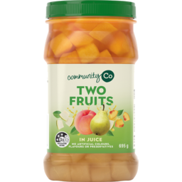 Photo of COMM CO TWO FRUIT IN JUICE