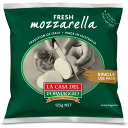 Photo of La Casa Del Formaggio Fresh Mozzarella Bag 125g