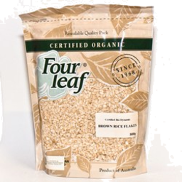 Photo of Four Leaf Brown Rice Flakes