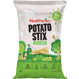 Photo of Healtheries Chicken Potato Stix 6 Pack 120g