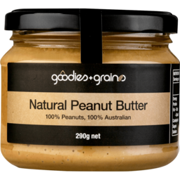 Photo of Goodies + Grains Natural Peanut Butter