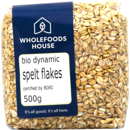 Photo of Wholefoods House Spelt Flakes Organic 500g