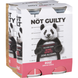 Photo of Not Guilty Zero Alcohol Wine Spritz Rose 4 Pack