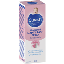 Photo of Curash Medicated Nappy Rash Spray 50ml 50ml