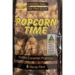 Photo of Popcorn Time 8pk Salt caramel