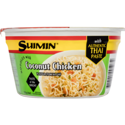 Photo of Suimin Coconut Chicken Flavour Instant Noodles Bowl 110g