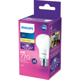 Photo of Philips Led Light Bulb 8w 770lumens B 22