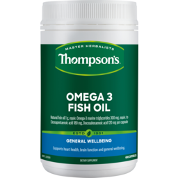 Photo of Thompson's Omega 3 Fish Oil 400 Caps