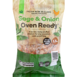 Photo of WW Chicken Oven Ready Sage & Onion No 16
