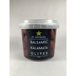 Photo of In Season Balsamic Kalamata Olives 350g