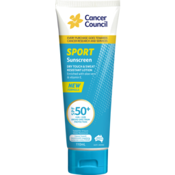 Photo of Cancer Council Sport Super Dry 50+ 110ml