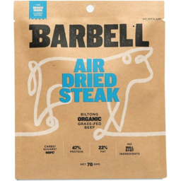 Photo of Barbell Airdried Steak B/Mark