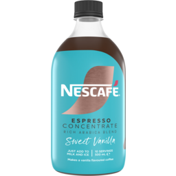 Photo of Nescafe Sweet Vanlla Espresso Concentrate Rich Arabica Blend