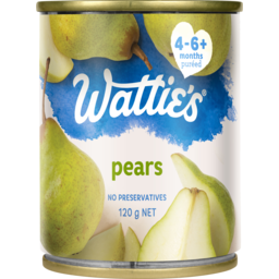 Photo of Wattie's Baby Food Stage 1 Pears 4+ Months 120g