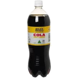 Photo of Black & Gold Cola Soft Drink 1.25L