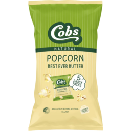Photo of Cobs Popcorn Best Ever Butter 5pk